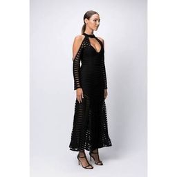 White Suede Time Stops Fishbone dress for rent on The Volte - image 2