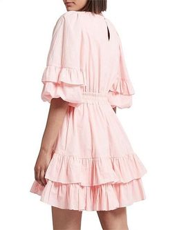 Aje Unending Mini Dress Pink Size 8 for rent on The Volte - image 2