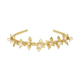 Heather McDowall Bridal Justine Headpiece Gold for rent on The Volte - image 1