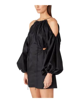 Camilla and Marc Parker Mini Dress Black Size 8 for rent on The Volte - image 3