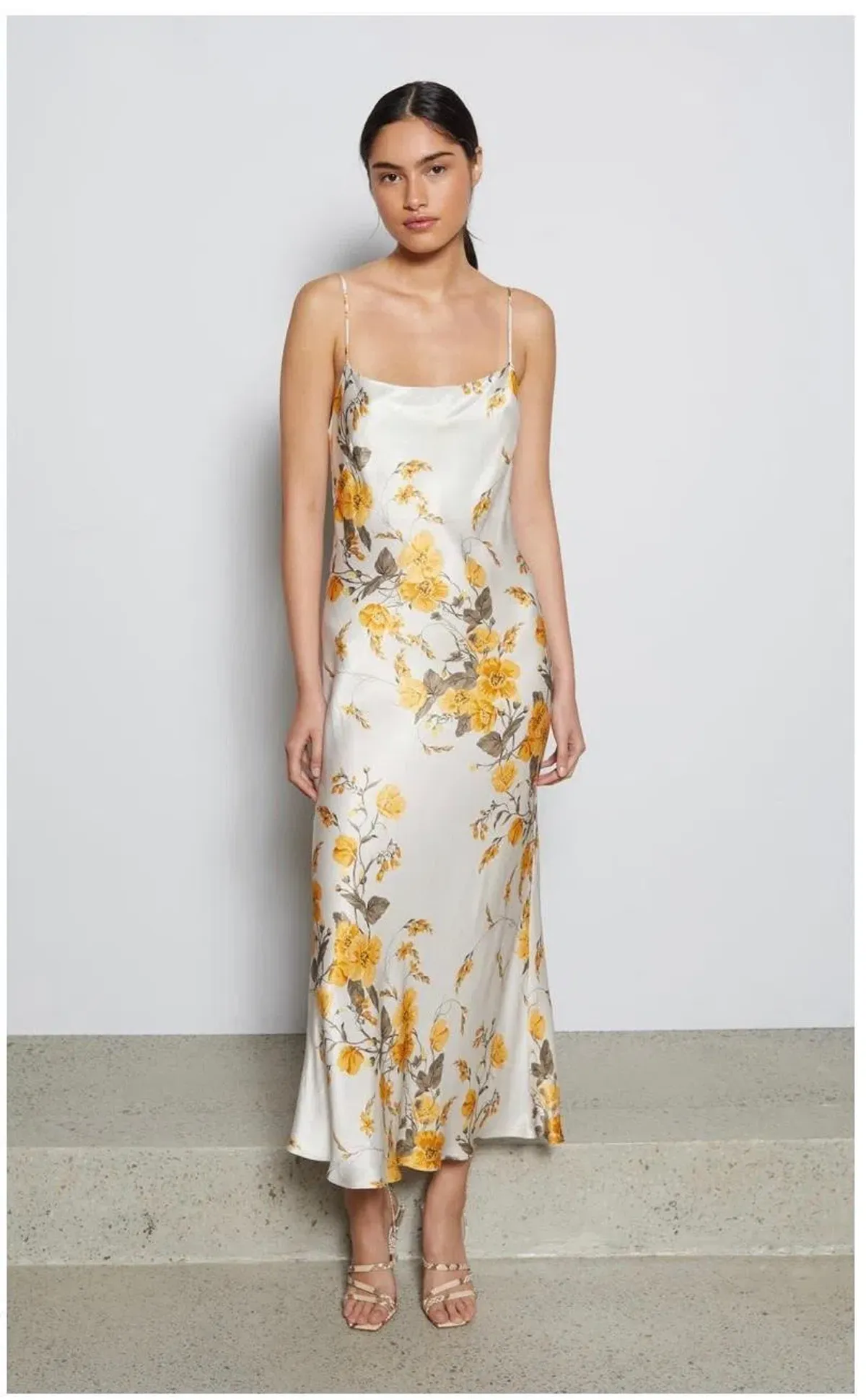 Bec & Bridge Mathilde Slip Dress Print Size 8 - Image 5