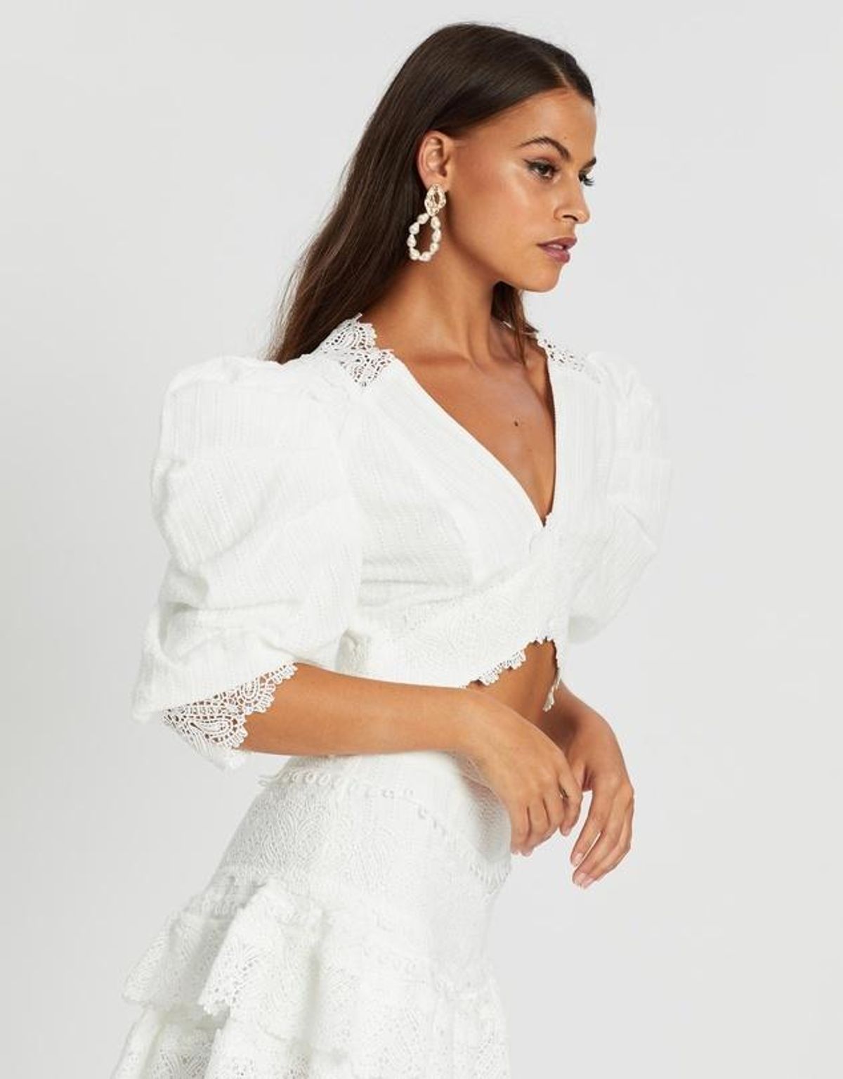 Mossman Havana Nights Top White Size 6 - Image 5