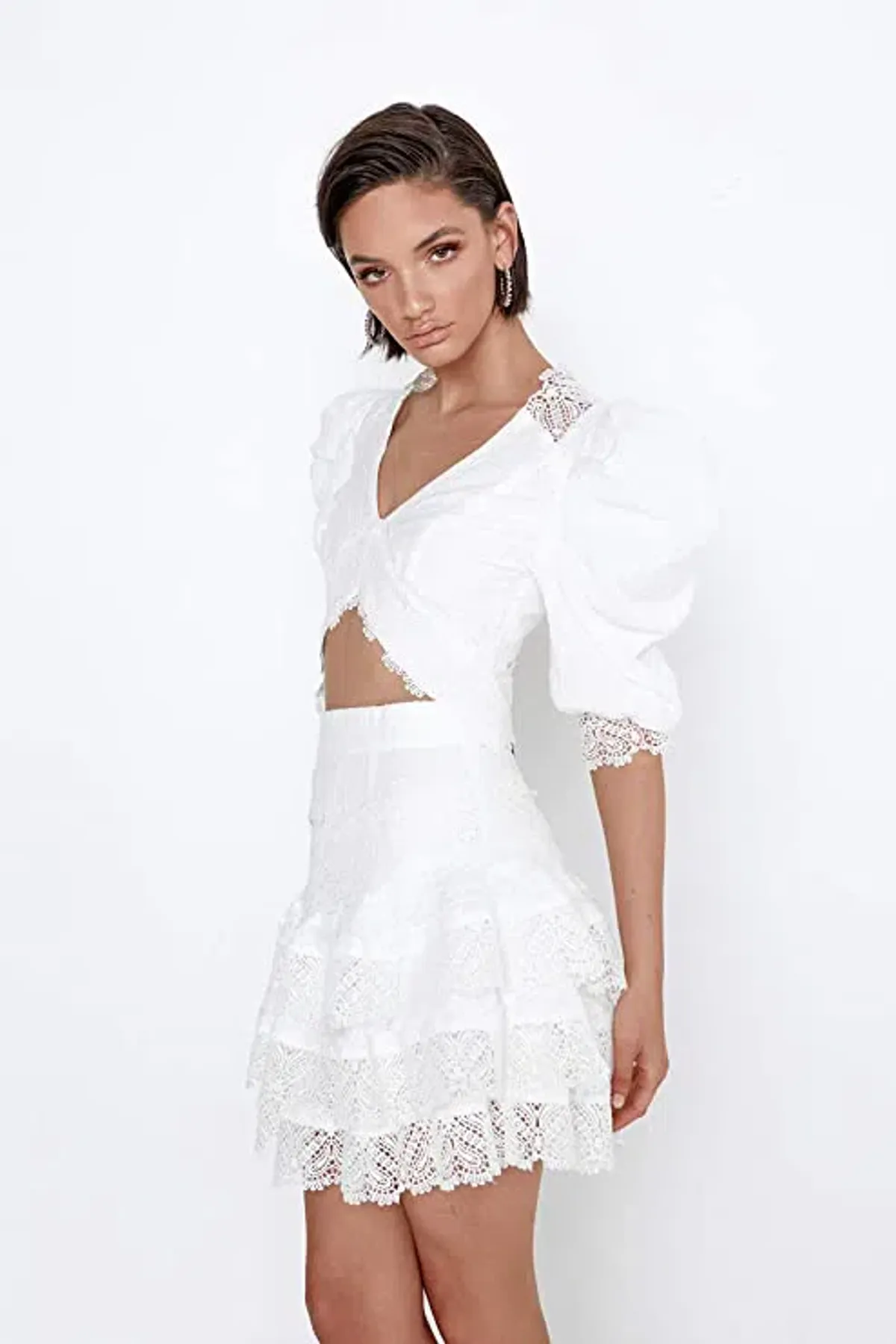 Mossman Havana Nights Top White Size 6 - Image 3