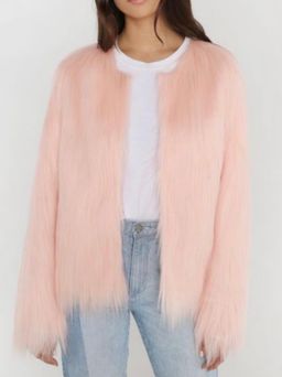 Unreal Fur Unreal Dream Jacket Pink Size 10 for rent on The Volte - image 2