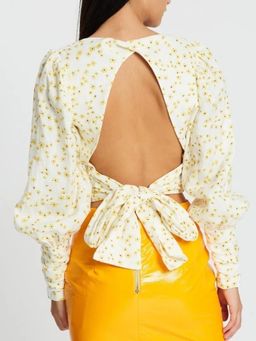 Bec and Bridge Wild Daisy LS Top Yellow Size 12 for rent on The Volte - image 4