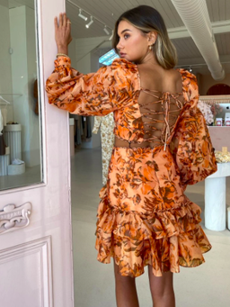 Acler Chance Top Print Size 8 for rent on The Volte - image 3