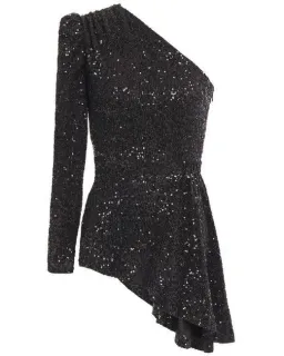Rebecca Vallance Mica One Sleeve Top for rent on The Volte - image 2
