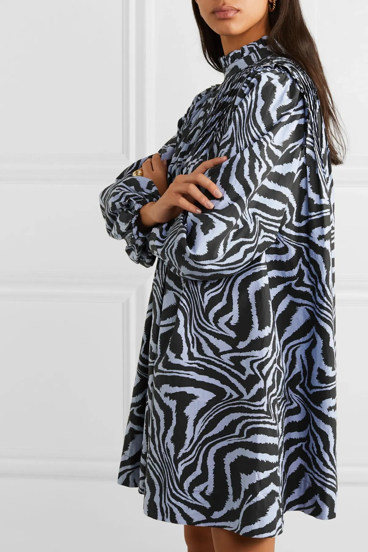 Ganni poplin dress - Image 2