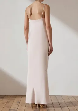 Shona Joy Luxe Bias Cowl Slip Dress Porcelain Size 6 for rent on The Volte - image 2
