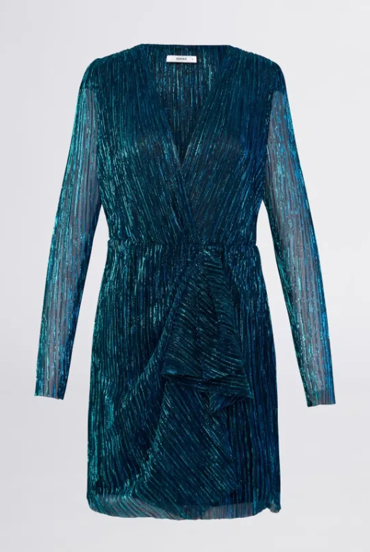 Sheike Atmosphere Dress Metallic Size 8 - Image 4
