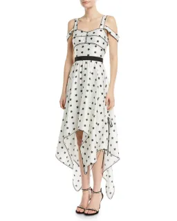 Self portrait star dress l size 10 for rent on The Volte - image 3