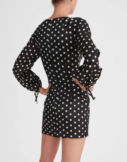 Hansen & Gretel Kateryna Dress Polka Dot Print Size 6 for rent on The Volte - image 3