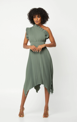 Mossman Lady Like Dress Green Size 12 for rent on The Volte - image 1