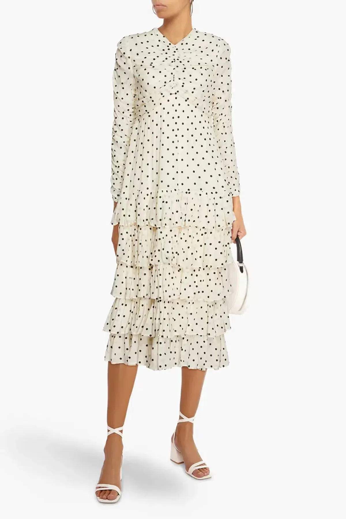 Zimmermann Concert Drawn Midi Dress Print Size 1 / Au 10 - Image 1