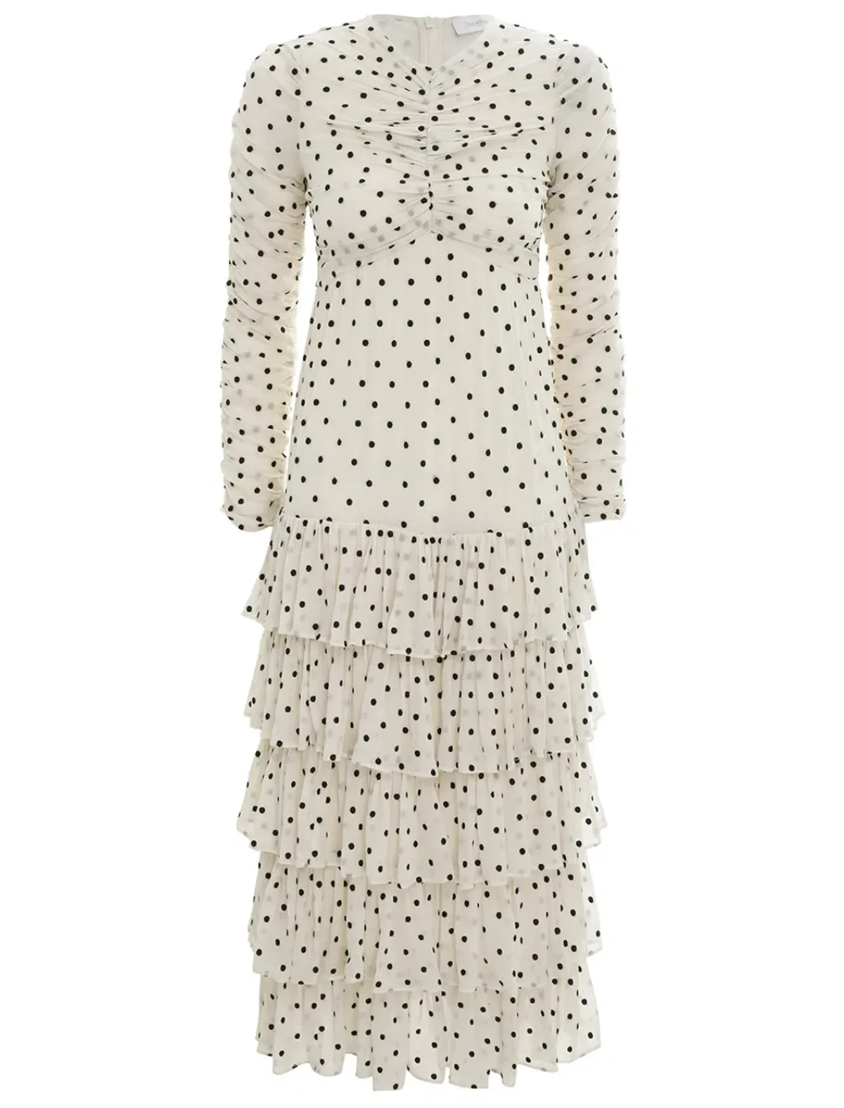 Zimmermann Concert Drawn Midi Dress Print Size 1 / Au 10 - Image 2