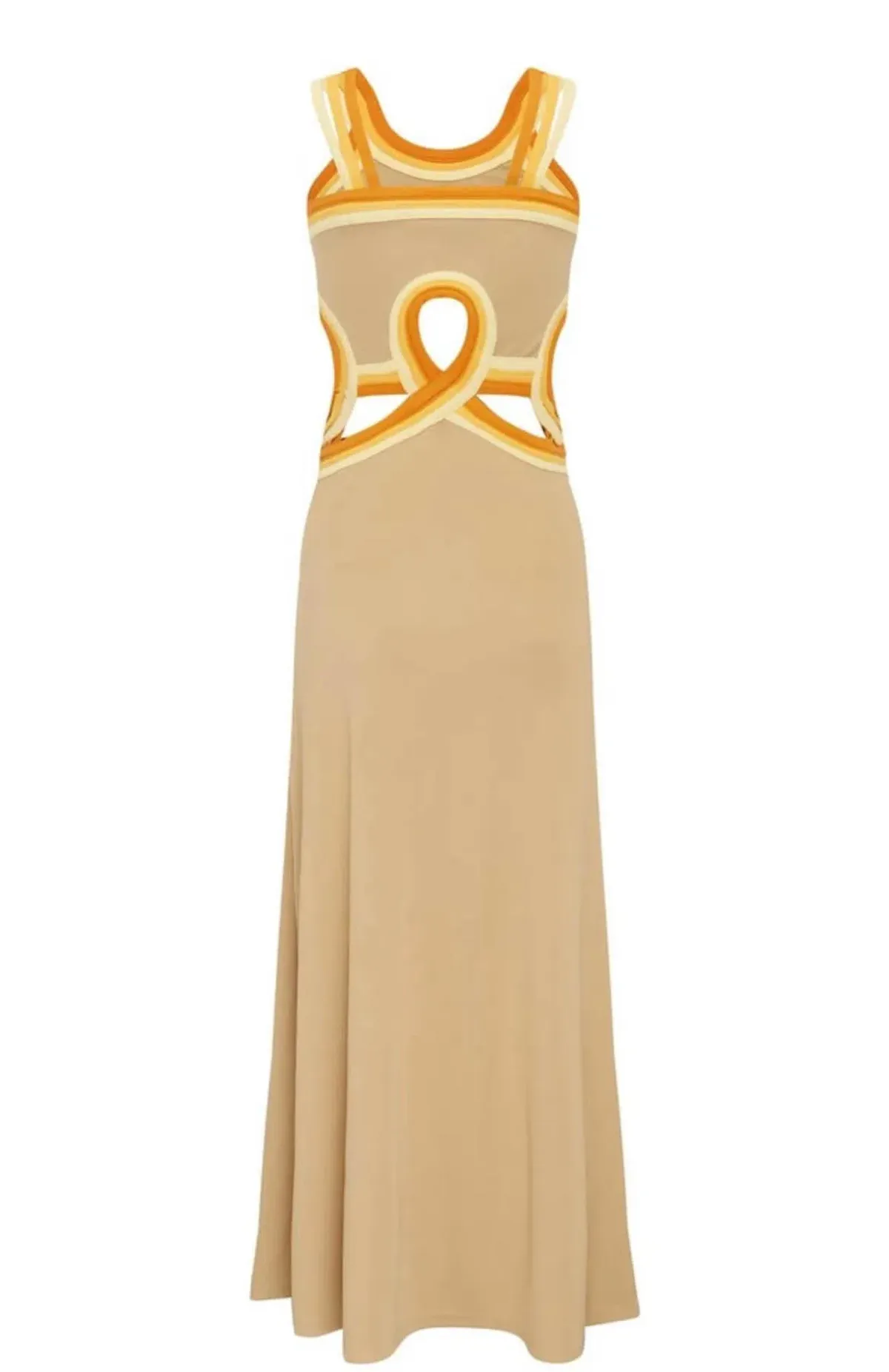 Christopher Esber Looped Verner Bind Multi Strapped Dress Size 6 - Image 4