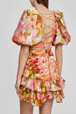 Acler Porter Skirt Print Size 12 for rent on The Volte - image 2