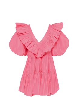 AJE - Solstice Ruffle Tiered Smock Dress  for rent on The Volte - image 5