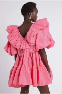 AJE - Solstice Ruffle Tiered Smock Dress  for rent on The Volte - image 3