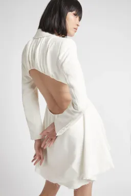 Martino Cut Out Jacket Dress for rent on The Volte - image 2