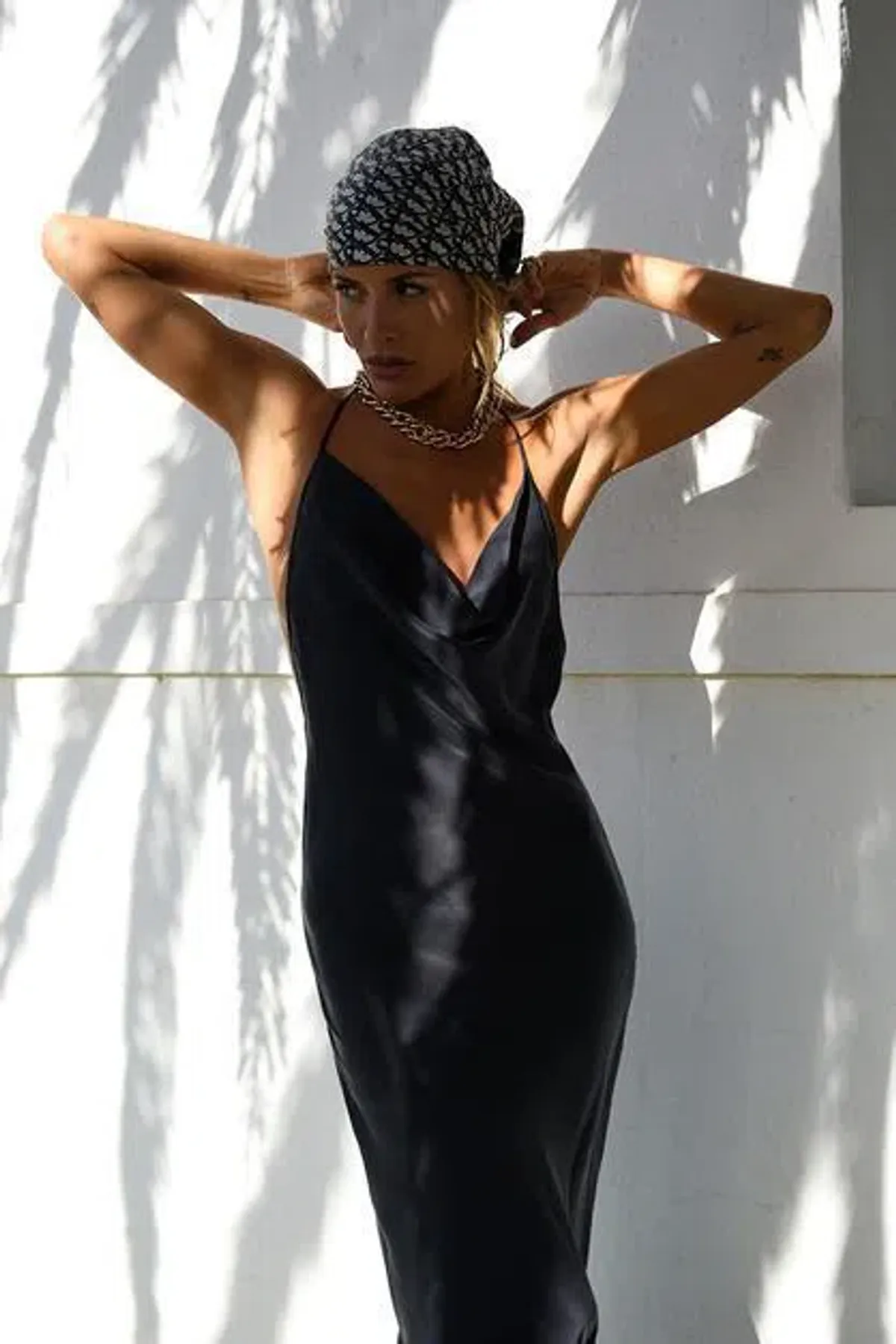 Rat & Boa Santi Dress Deep Navy Size Small - Image 3