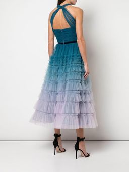 Marchesa Notte Ombre Tiered Gown Size 6-8 for rent on The Volte - image 2
