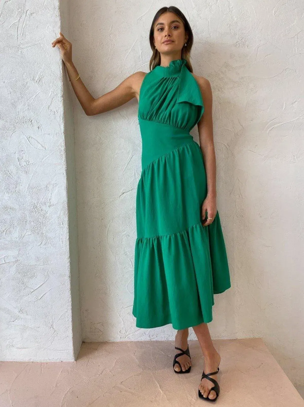 One Feel Swoop Fern Serendipity Maxi Dress - Image 3