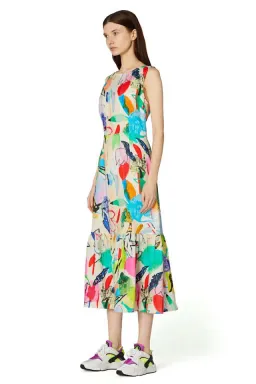 Gorman Flower in Fauve Dress Multi Size 8  for rent on The Volte - image 3
