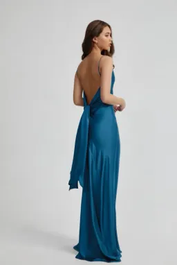 Lexi Romy Dress - Teal  size S-M for rent on The Volte - image 3