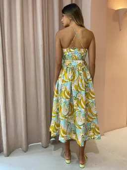 Steele Allegro Peta Crop and Brandt Midi Skirt Set Print Size Small  for rent on The Volte - image 2