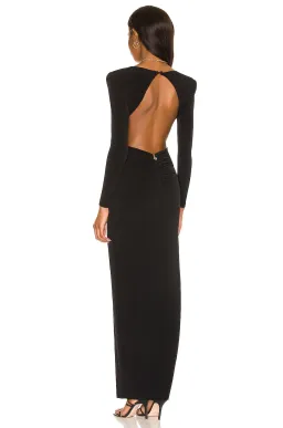 Nookie Jewel Gown Black Size XS  for rent on The Volte - image 2