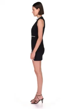 Nicola Finetti Carla Dress Black for rent on The Volte - image 2