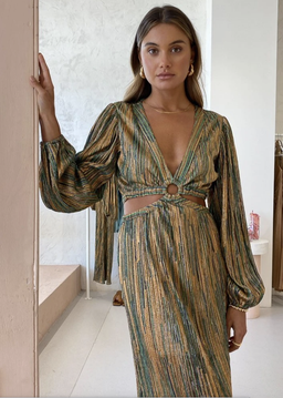 Suboo Ana Cut Out Maxi Dress for rent on The Volte - image 2