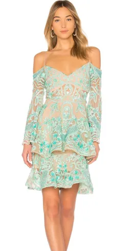 Thurley violet dress size 12 for rent on The Volte - image 2