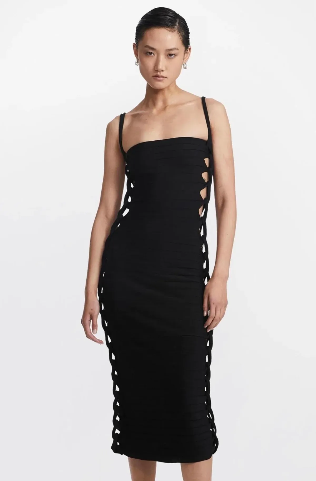 Dion Lee Mirror Braid Strap Dress - Image 2
