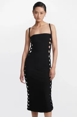 Dion Lee Mirror Braid Strap Dress for rent on The Volte - image 2