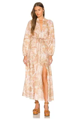 Zimmermann Andie Billow Long Dress Print Size 8 for rent on The Volte - image 1