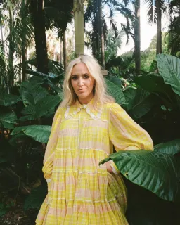 Aje Wilderness Smock Dress Print Size 6 for rent on The Volte - image 7