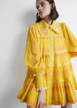 Aje Wilderness Smock Dress Print Size 6 for rent on The Volte - image 2