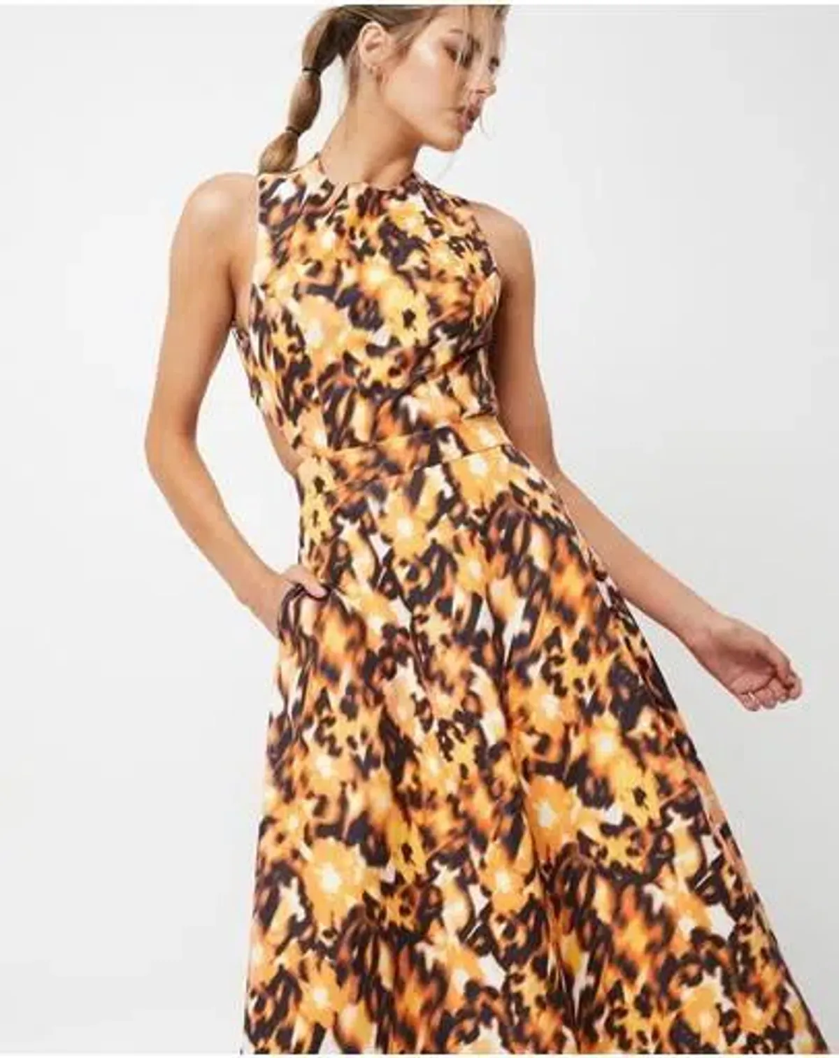 Mossman Inner Guidance Maxi Dress Print Size 10  - Image 3