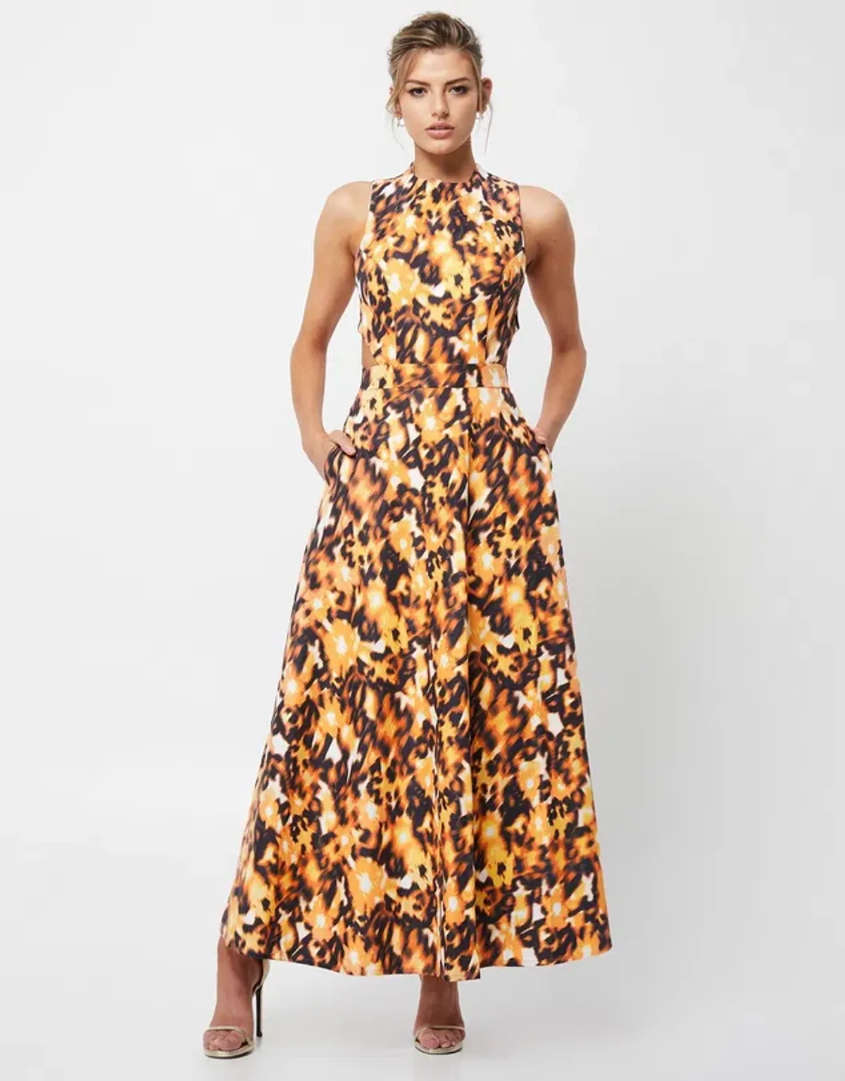 Mossman Inner Guidance Maxi Dress Print Size 12  - Image 1