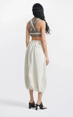 Dion Lee Parachute Skirt White Size 6 for rent on The Volte - image 3