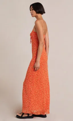 Bec & Bridge Cheri Maxi Dress Orange Size 8 for rent on The Volte - image 3