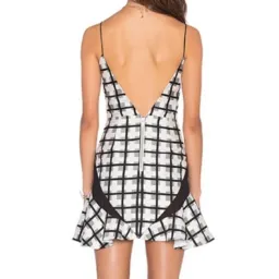 NBD Daylight Bliss Mini Dress Print Size 10  for rent on The Volte - image 3