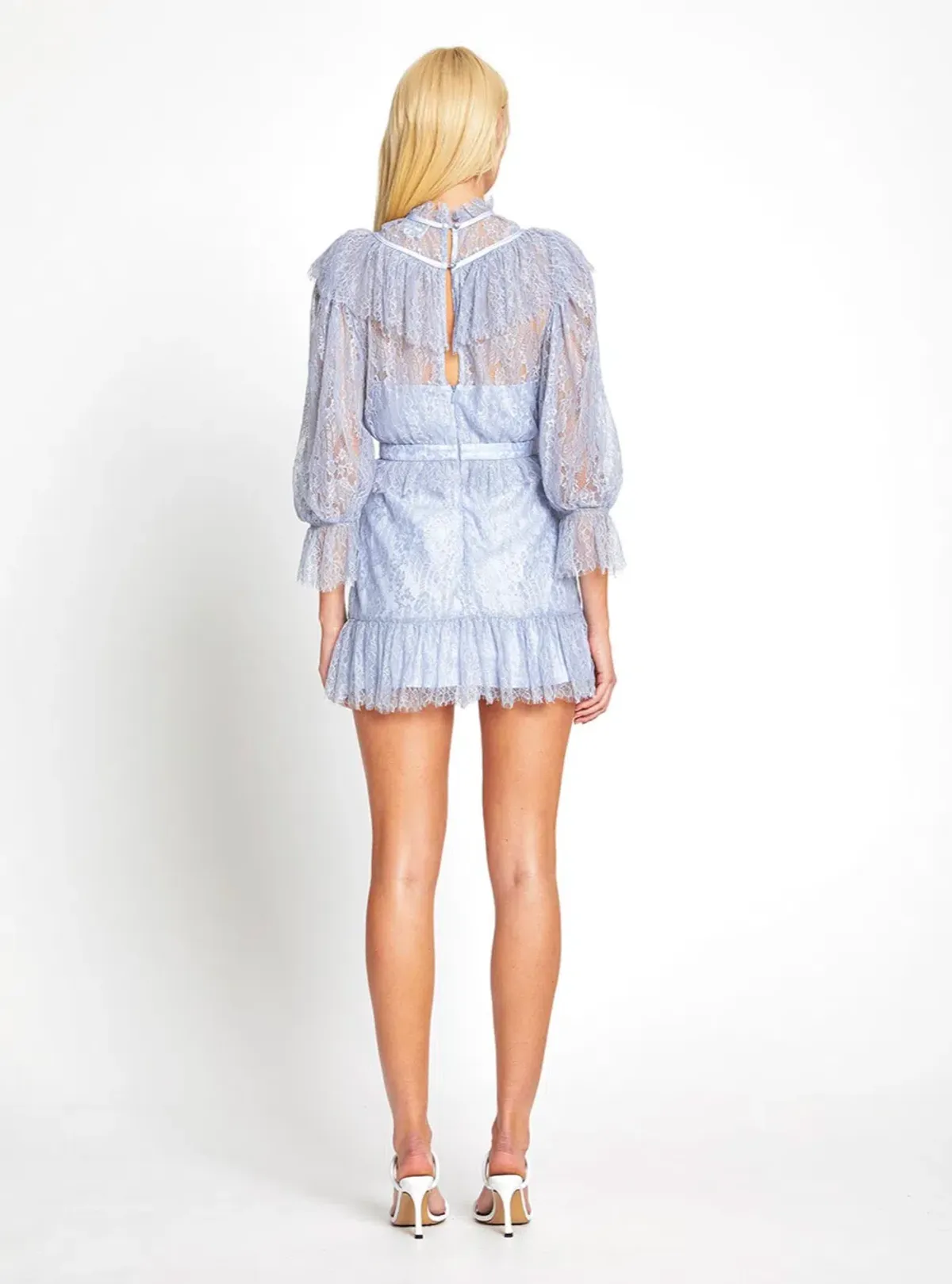 Alice McCall Pebble Love My Way Mini Dress Blue Size 6 - Image 5