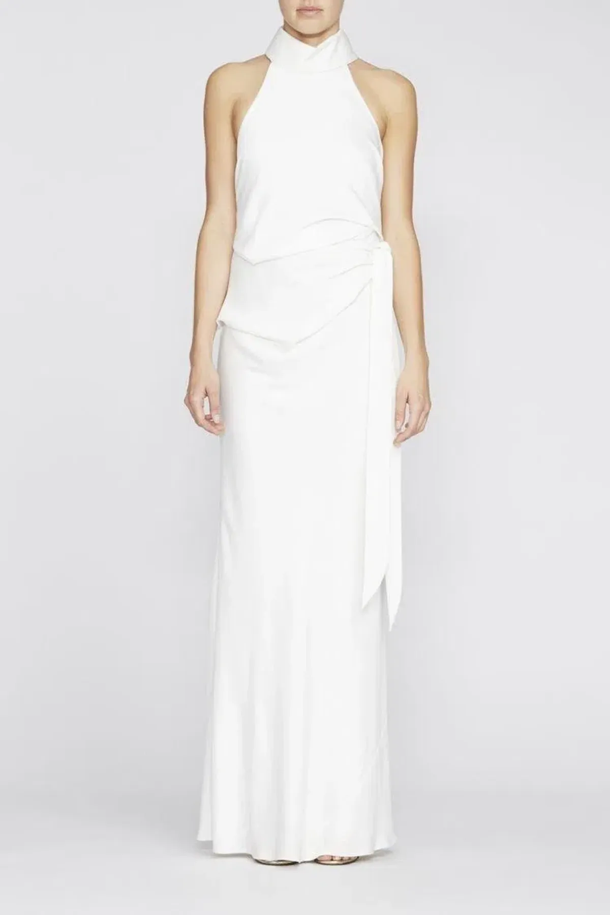Camilla and Marc Foxglove Gown Pastel Parfait Pink Size 14 - Image 3