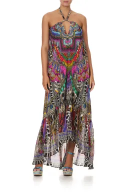 Drop Shoulder Flared Camilla Dress  for rent on The Volte - image 1