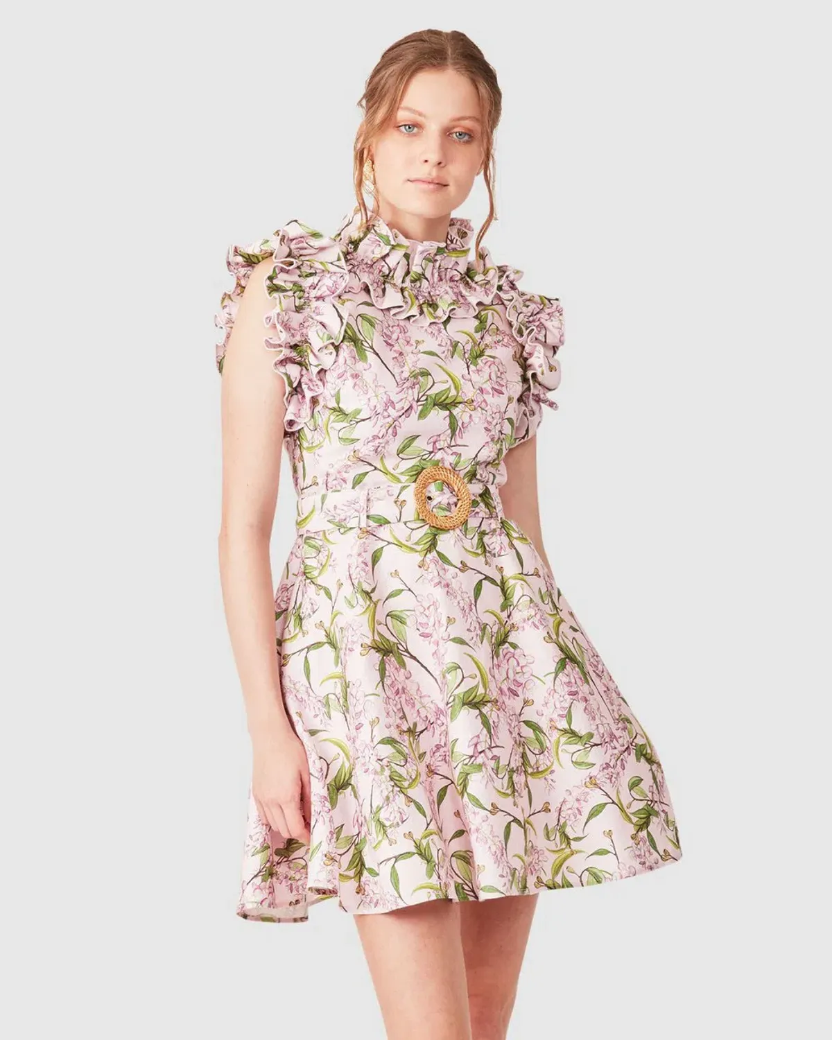 Torannce Sedgwick Mini Dress Floral Size 6 - Image 1