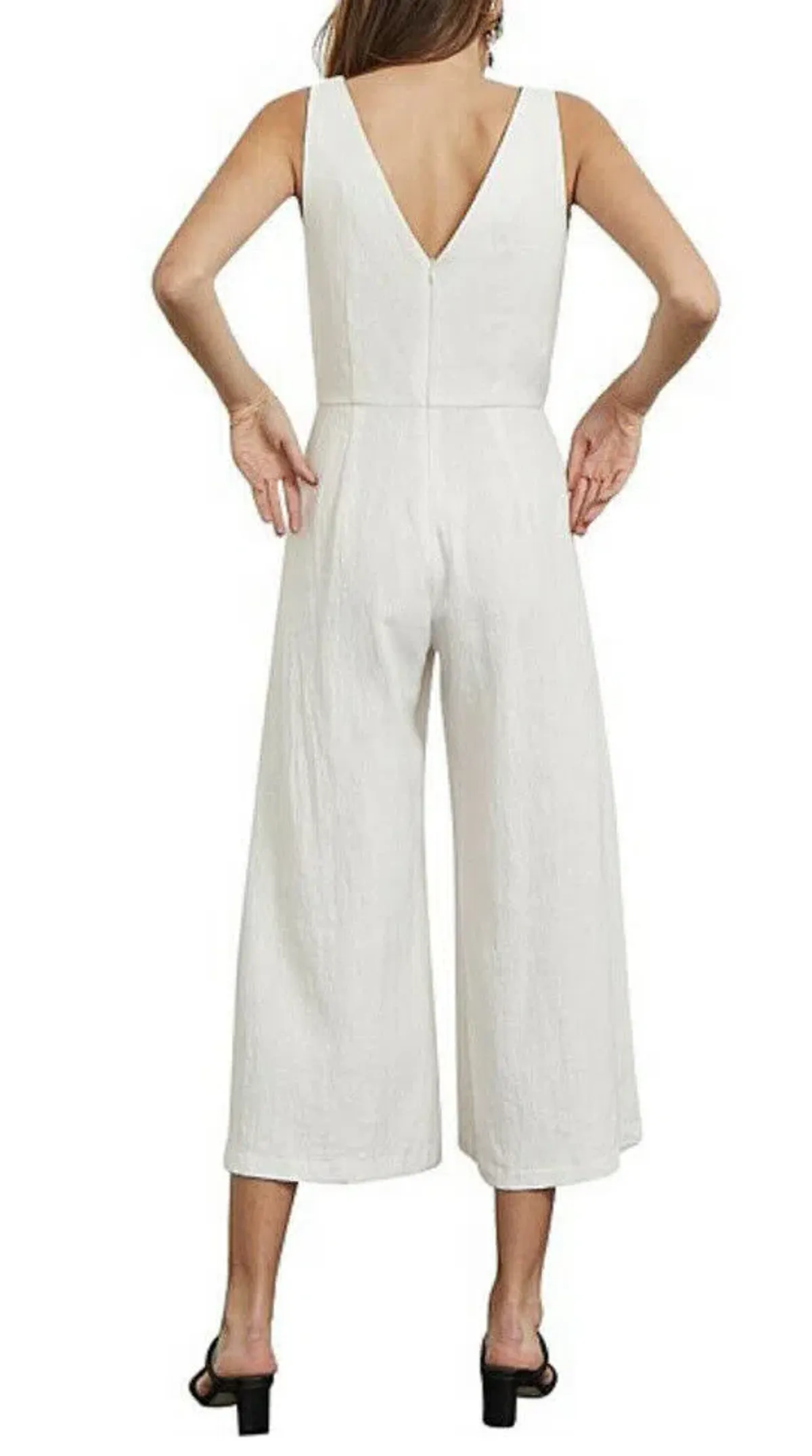 Bec and bridge Natural Woman Jumpsuit White Size 8 - Image 2