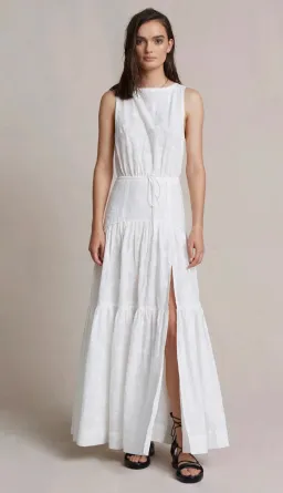 Bec & Bridge Sierra Maxi Dress Ivory Size 10  for rent on The Volte - image 6